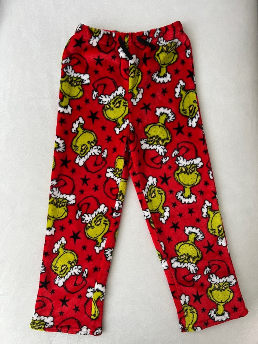 Komar Kids Red Grinch Fleece Pajama Pants